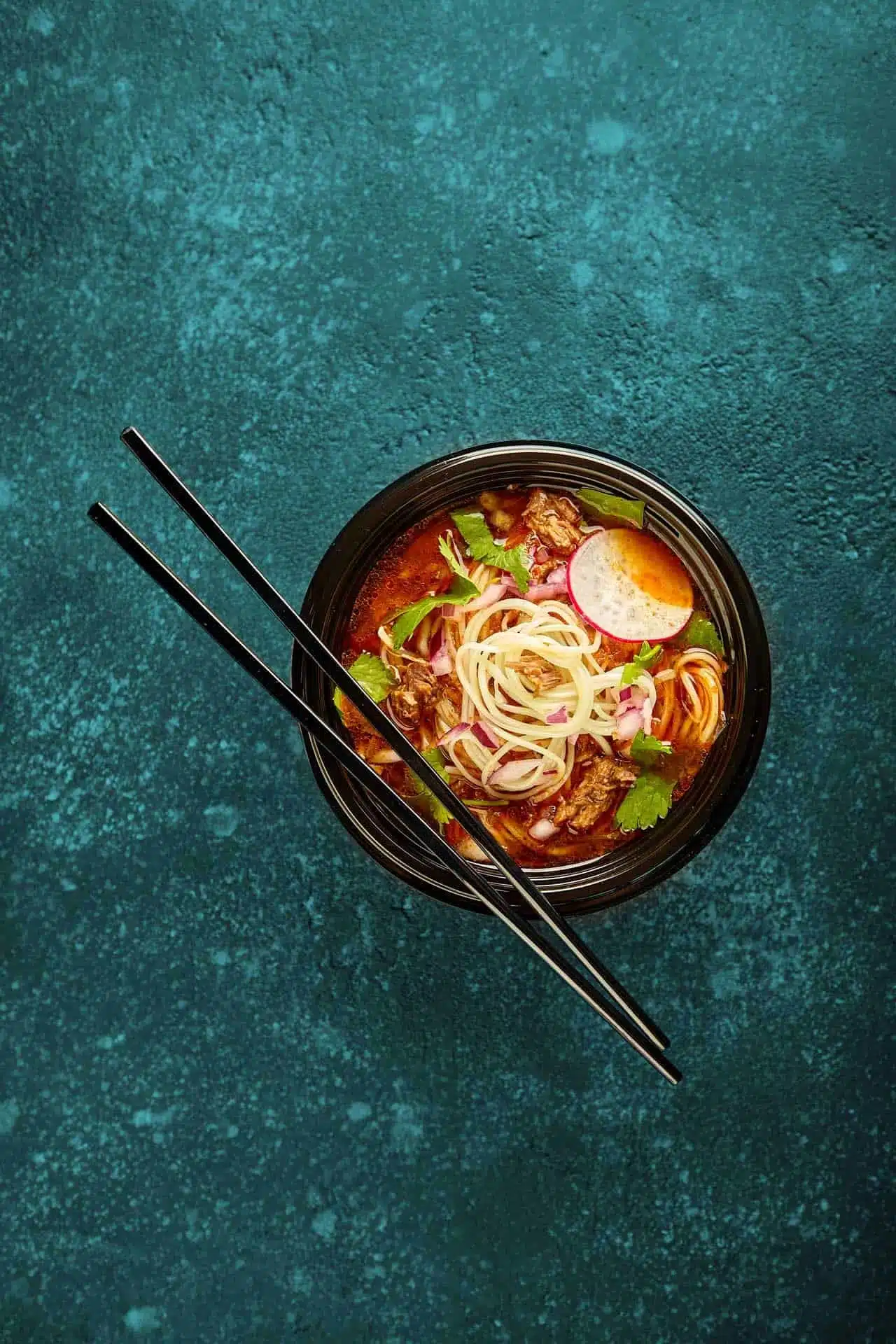 Birria Ramen Consomme Soup with Beef