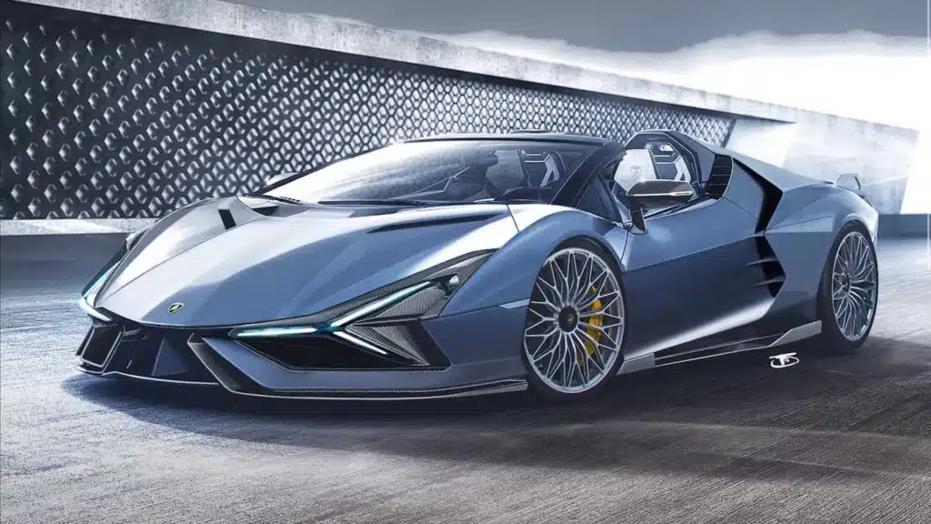 Lamborghini Aventador Successor Rendering