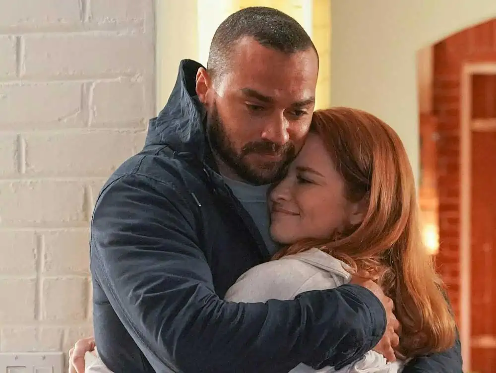 Sarah Drew and Jesse Williams