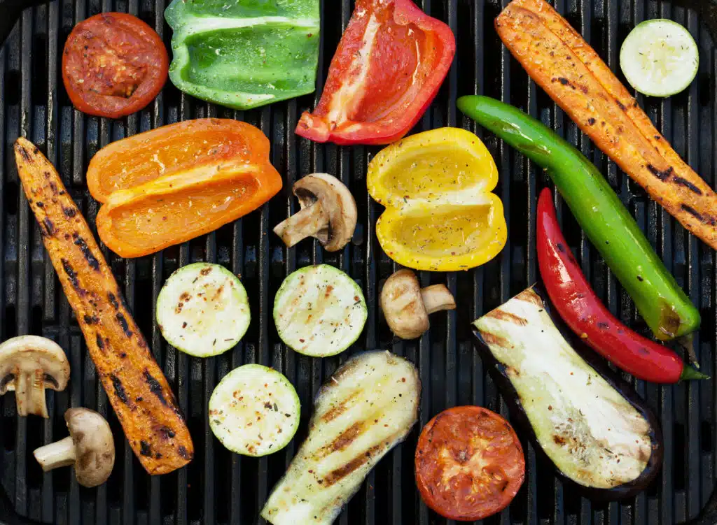 Grilled vegetables