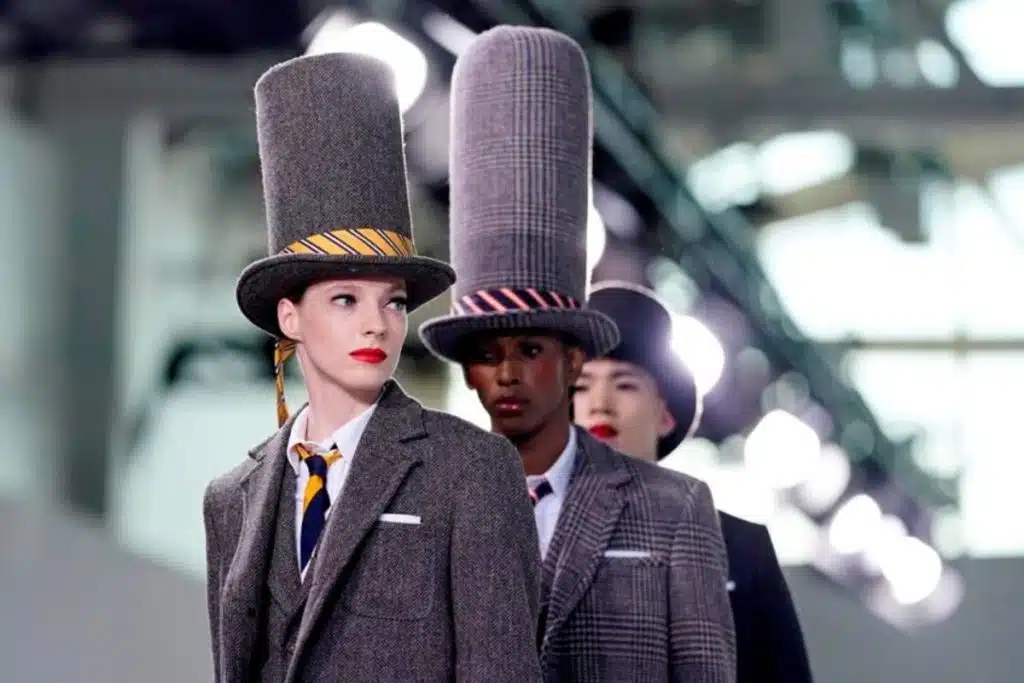 Thom Browne hosts a 'Teddy Talk,' a playful toy-themed show.