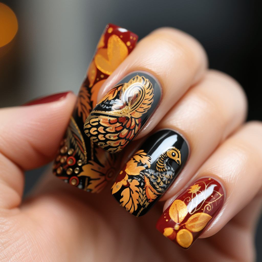 thanksgiving nails