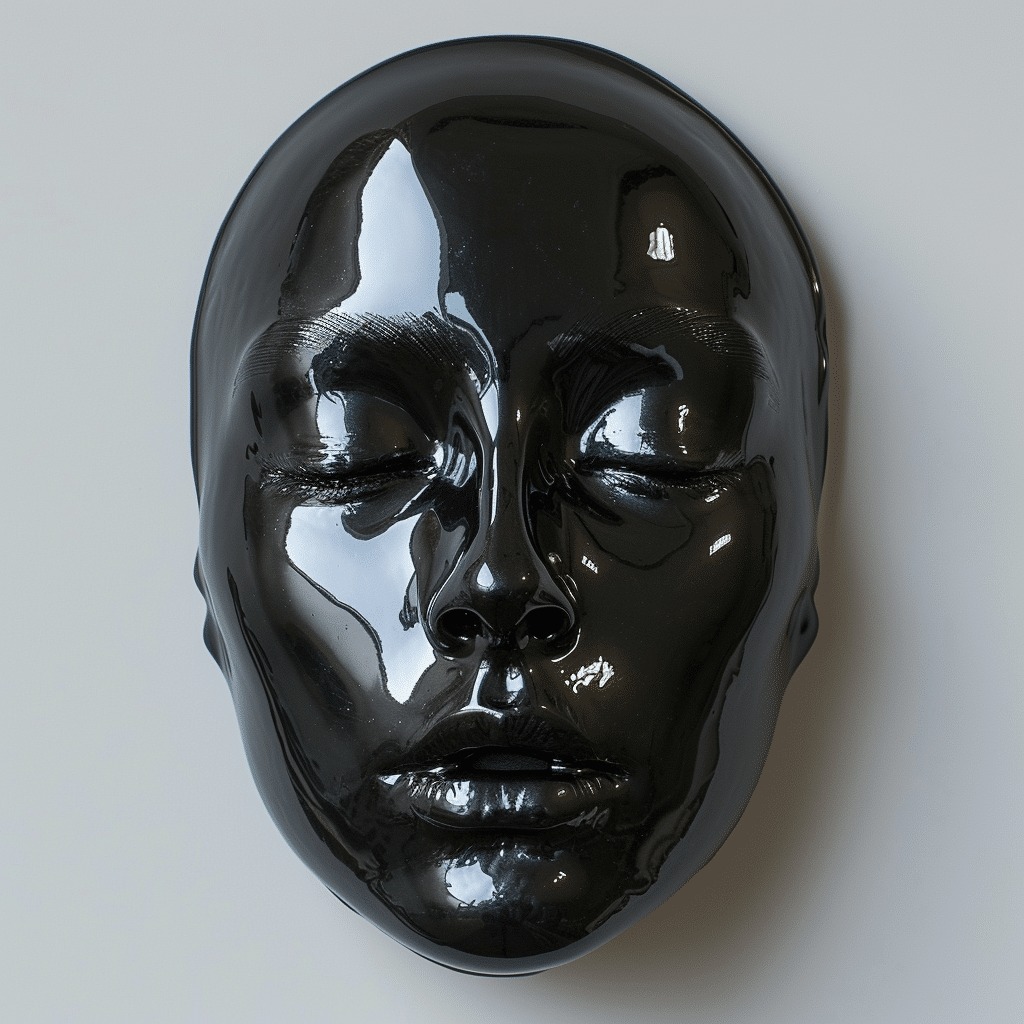 black face mask