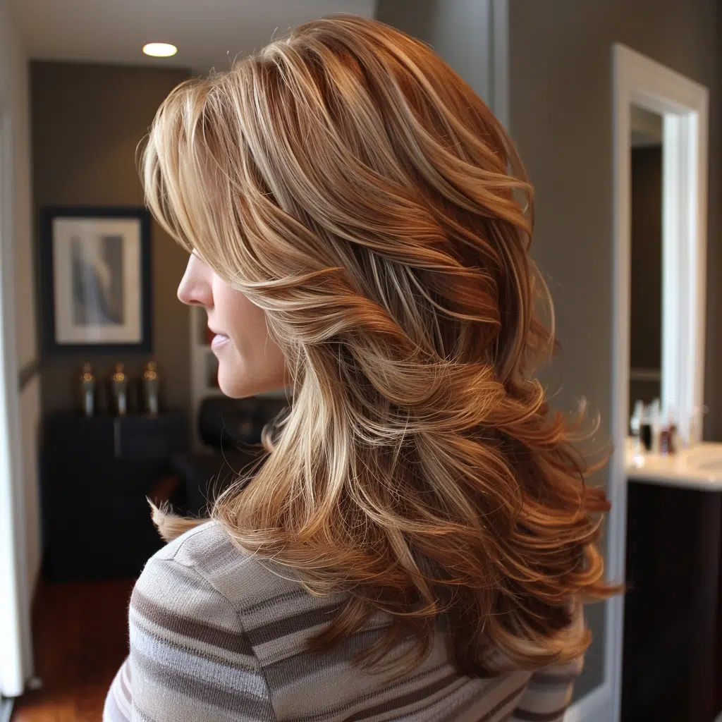 caramel highlights