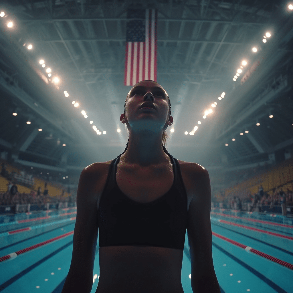 katie ledecky national anthem