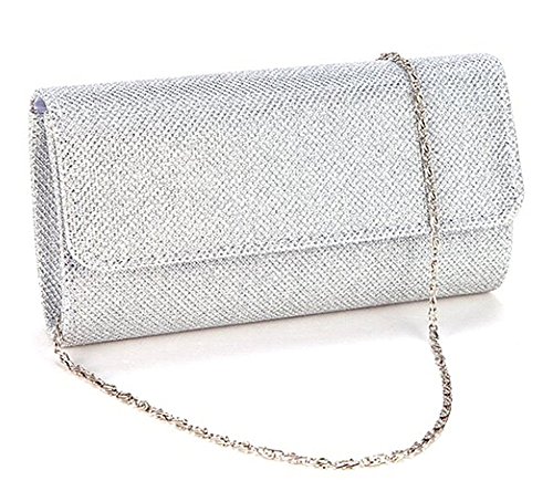 lovyoCoCo Evening Bag Clutch Purses for Women, Ladies Sparkling Party Handbag Wedding Bag