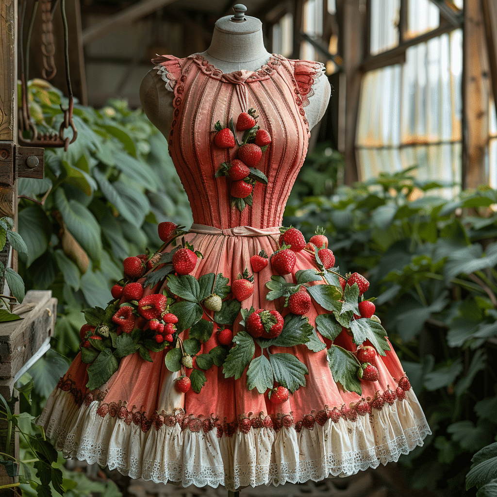 strawberry dress