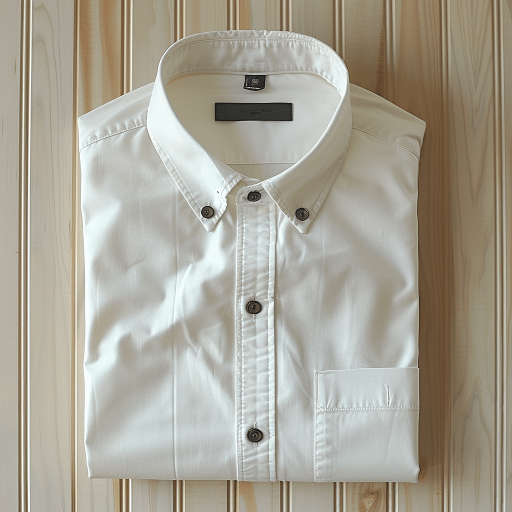 white button down shirt