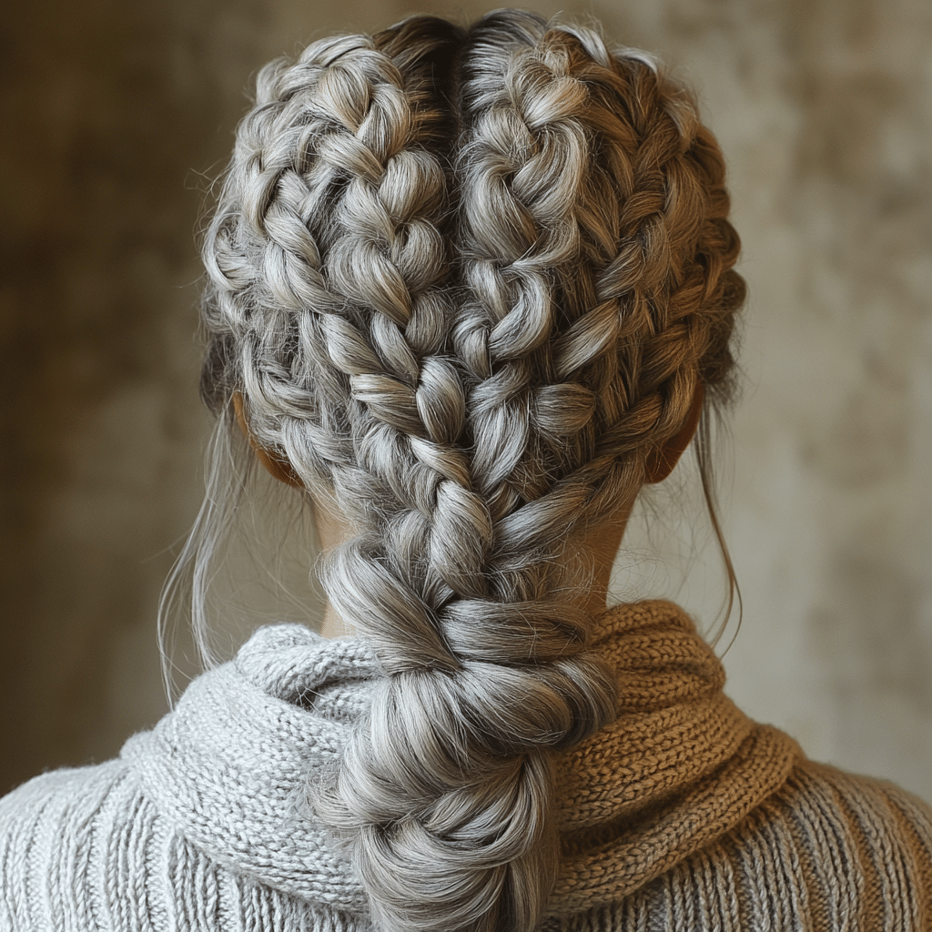 braided hair