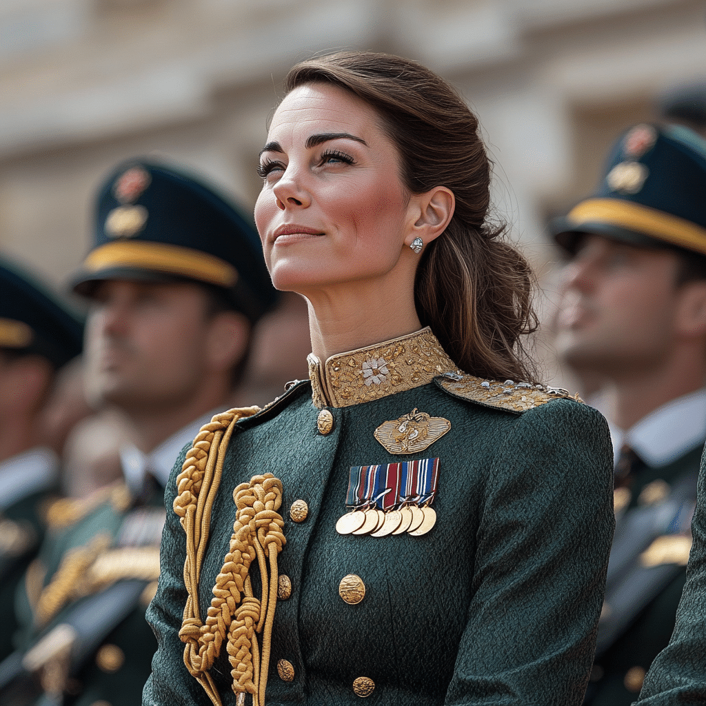 trooping the colour kate middleton