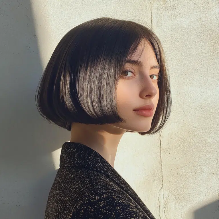 bob cut women