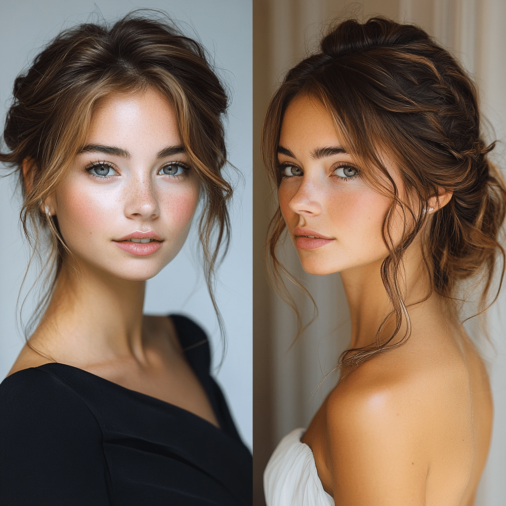 bridesmaid hairstyles