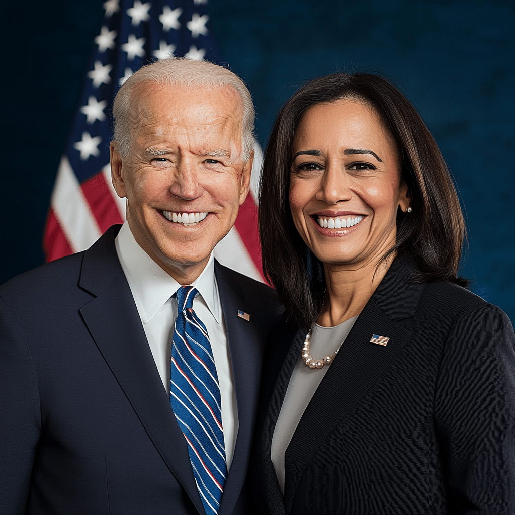 does kamala harris have biological children